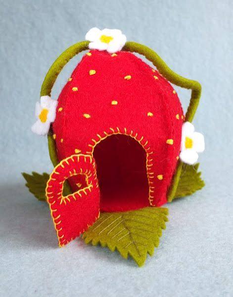 Aardbeihuisje - Zelfmaakpakketje