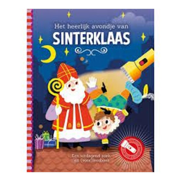 Zaklampboek - Het heerlijk avondje van Sinterklaas en Piet