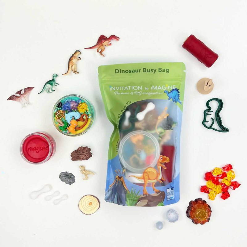 Speelklei Dinosaur Busy Bag