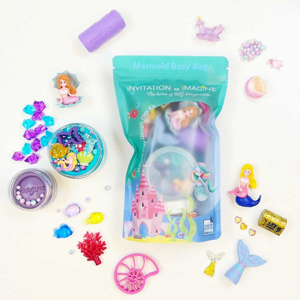 Speelklei Mermaid Busy Bag