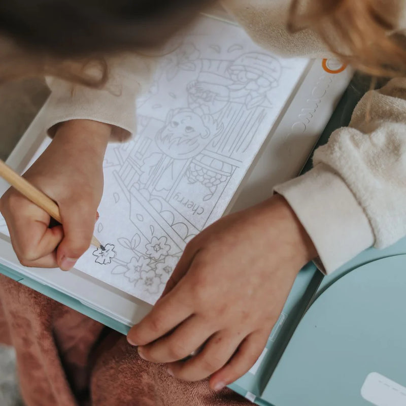 KIDYDRAW Drawing Pad Food Around the World