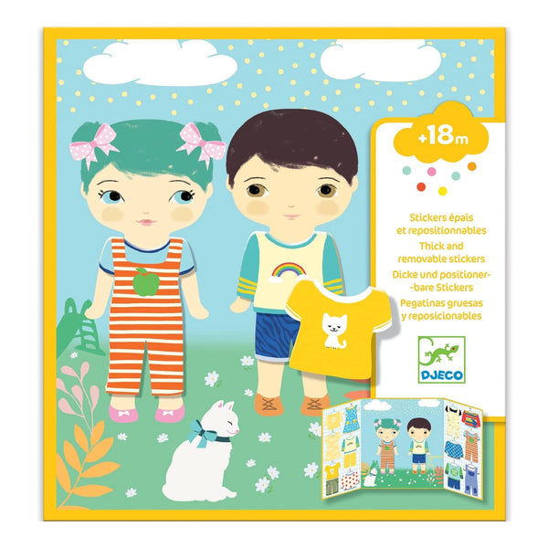 Herbruikbare Stickers Kleding