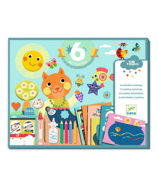 Knnuselset 6 activiteiten Poes en zijn vriendjes
