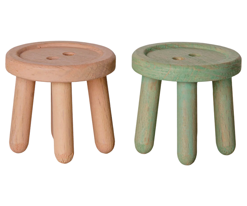 set krukjes Roze en mint