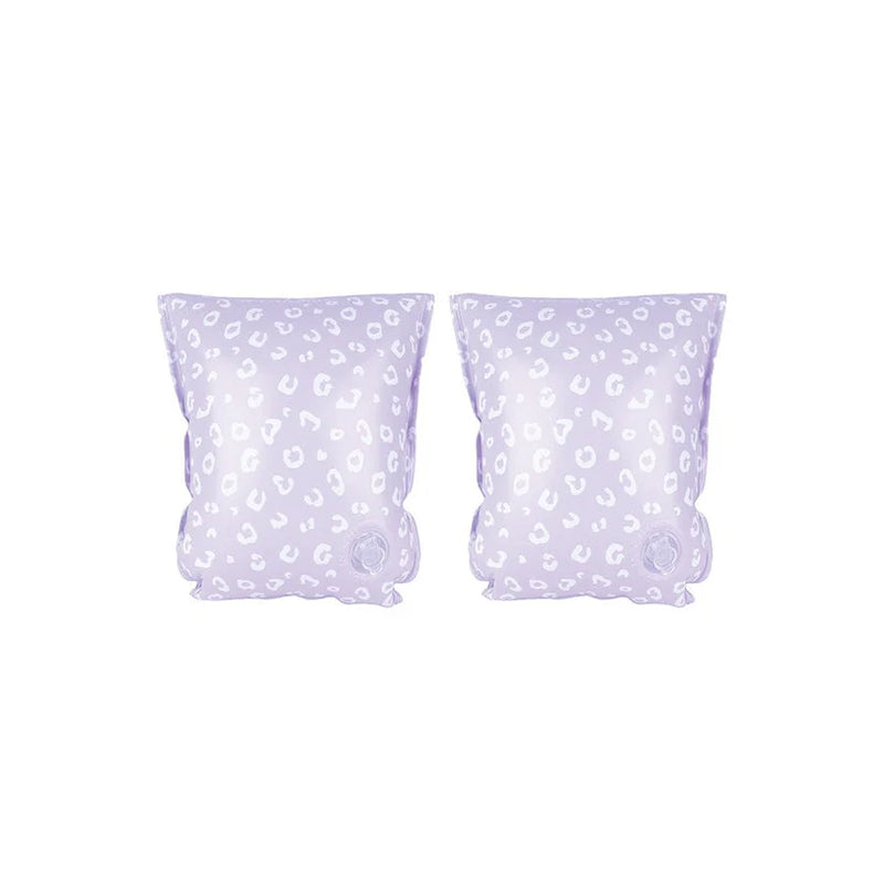 Zwembandjes Lila Panterprint