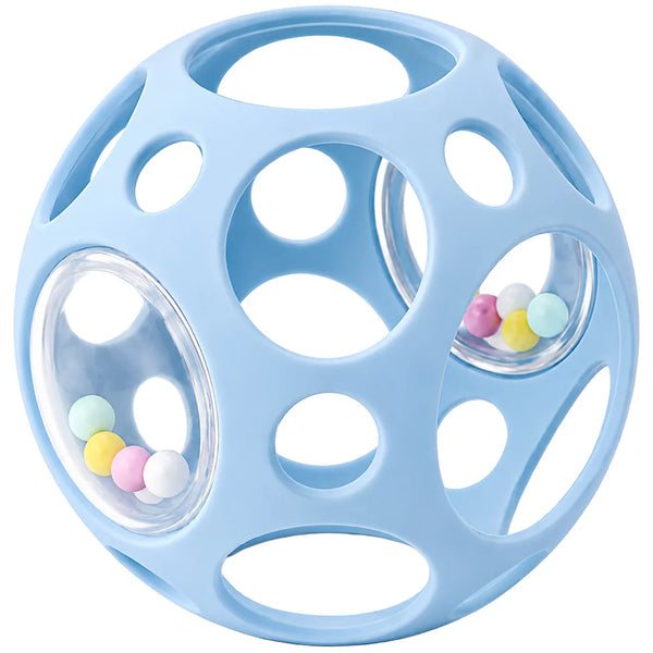 Sensorische Rammelaar Bal - Blauw