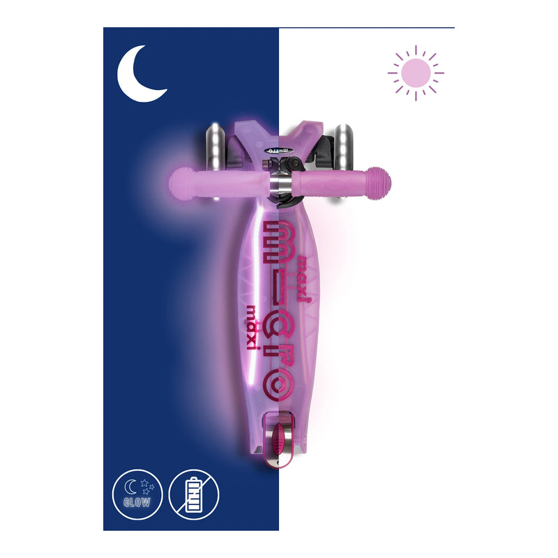 Maxi MicroStep Deluxe Glow LED Plus - Lumineus Paars