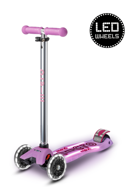 Maxi MicroStep Deluxe Glow LED Plus - Lumineus Paars