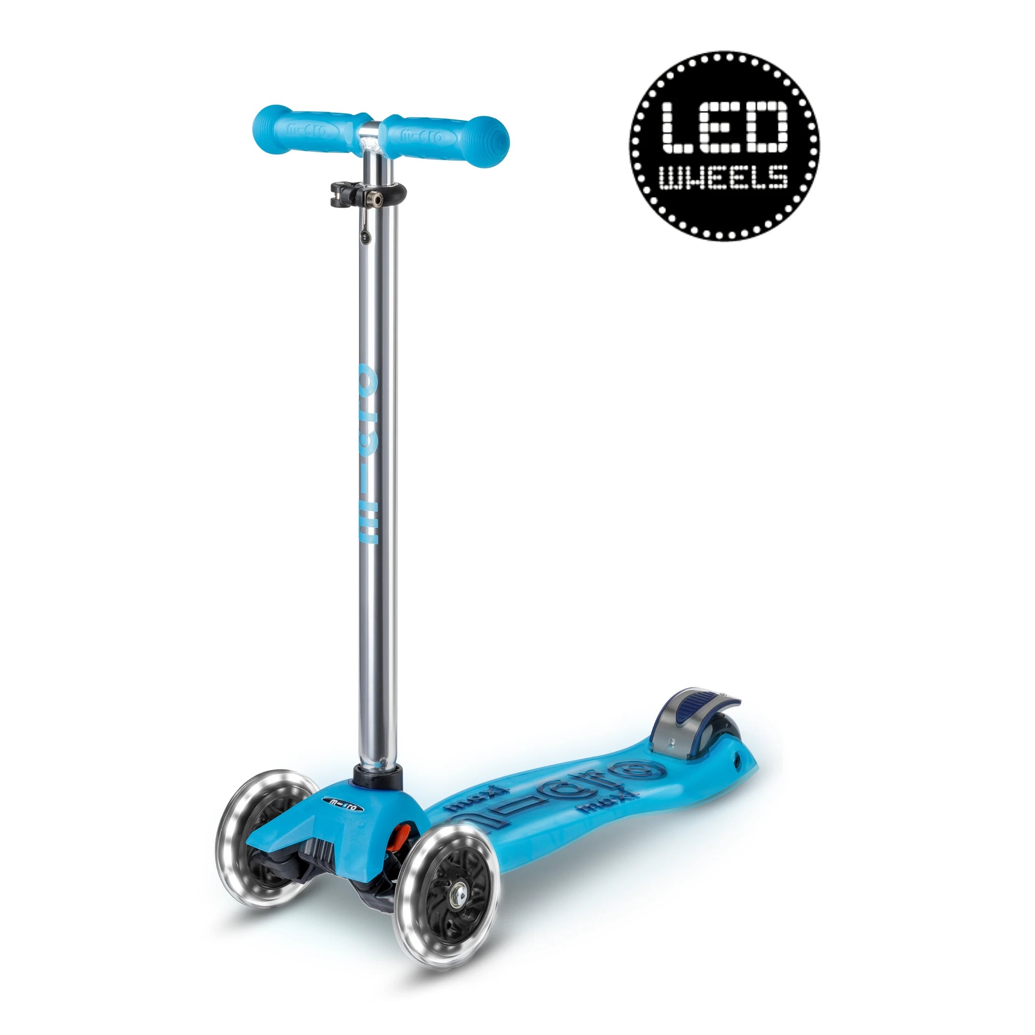 Maxi Micro Deluxe Glow LED Plus - Crystal Blue