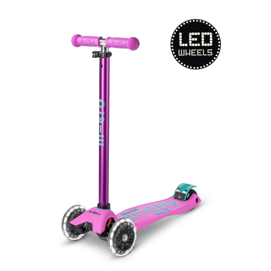 Maxi Micro step Deluxe LED lavendel - Limited Edition