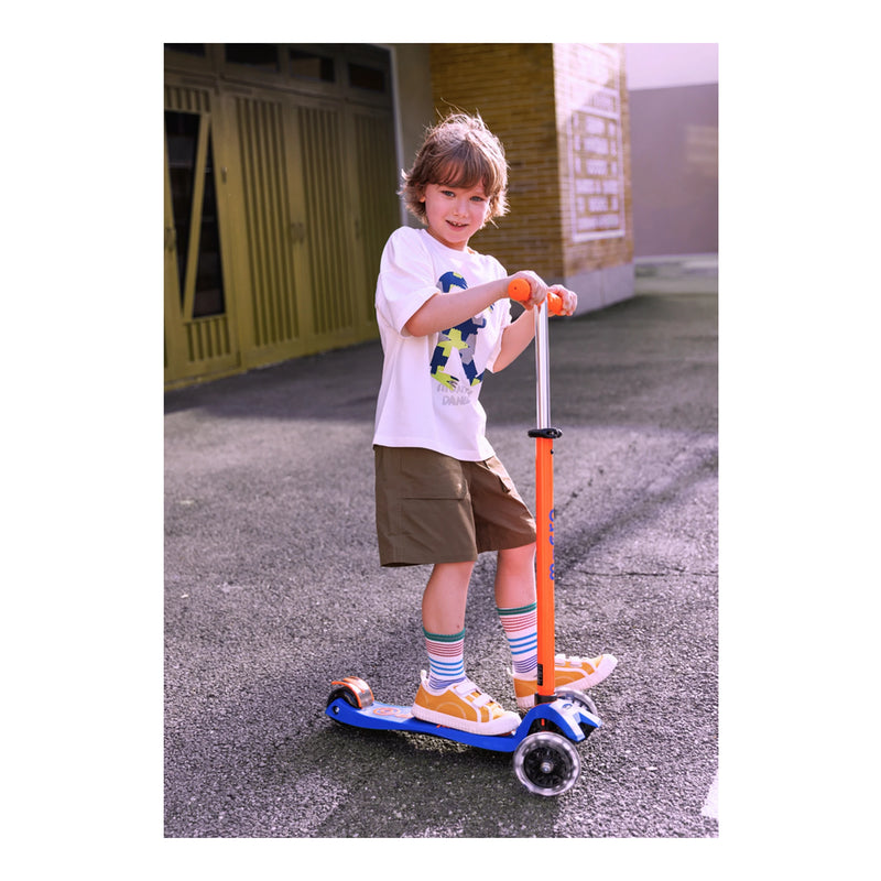 Micro Maxi Deluxe Blauw oranje NEON Led