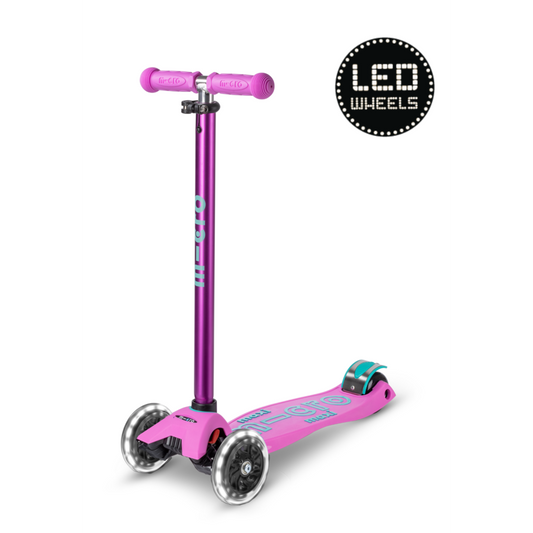 Maxi Micro step Deluxe LED lavendel - Limited Edition