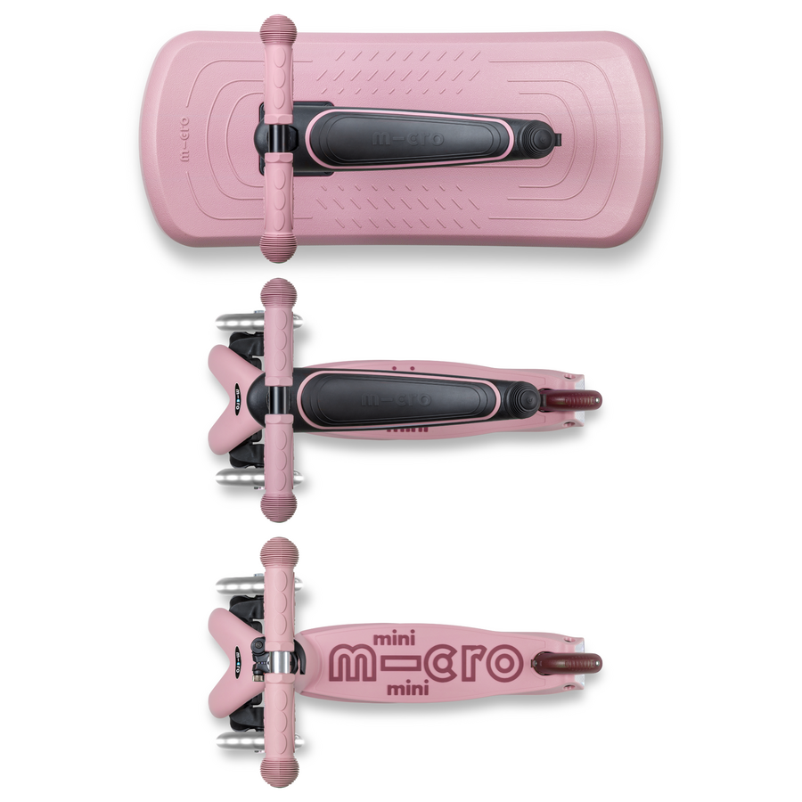 Mini Micro 6in1 step Rock & Go LED - Roze