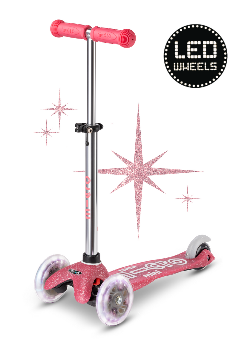 Micro Mini Deluxe Fairy Glitter Led Roze