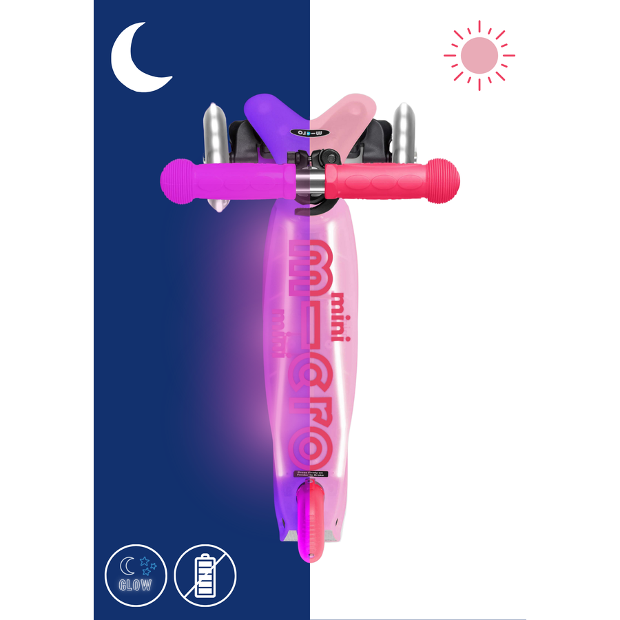 Mini Micro Deluxe Glow LED Plus Frosty Roze