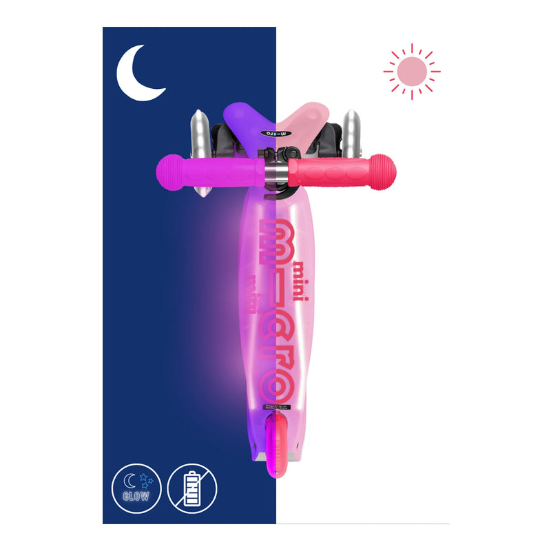Mini Micro Deluxe Glow LED Plus Frosty Roze