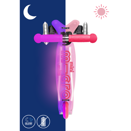 Mini Micro Deluxe Glow LED Plus Frosty Roze