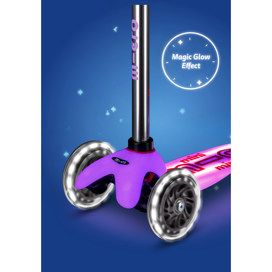 Mini Micro Deluxe Glow LED Plus Frosty Roze