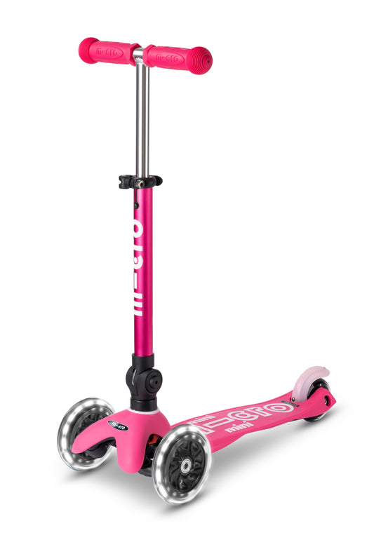 Micro Mini Inklapbaar LED Pink
