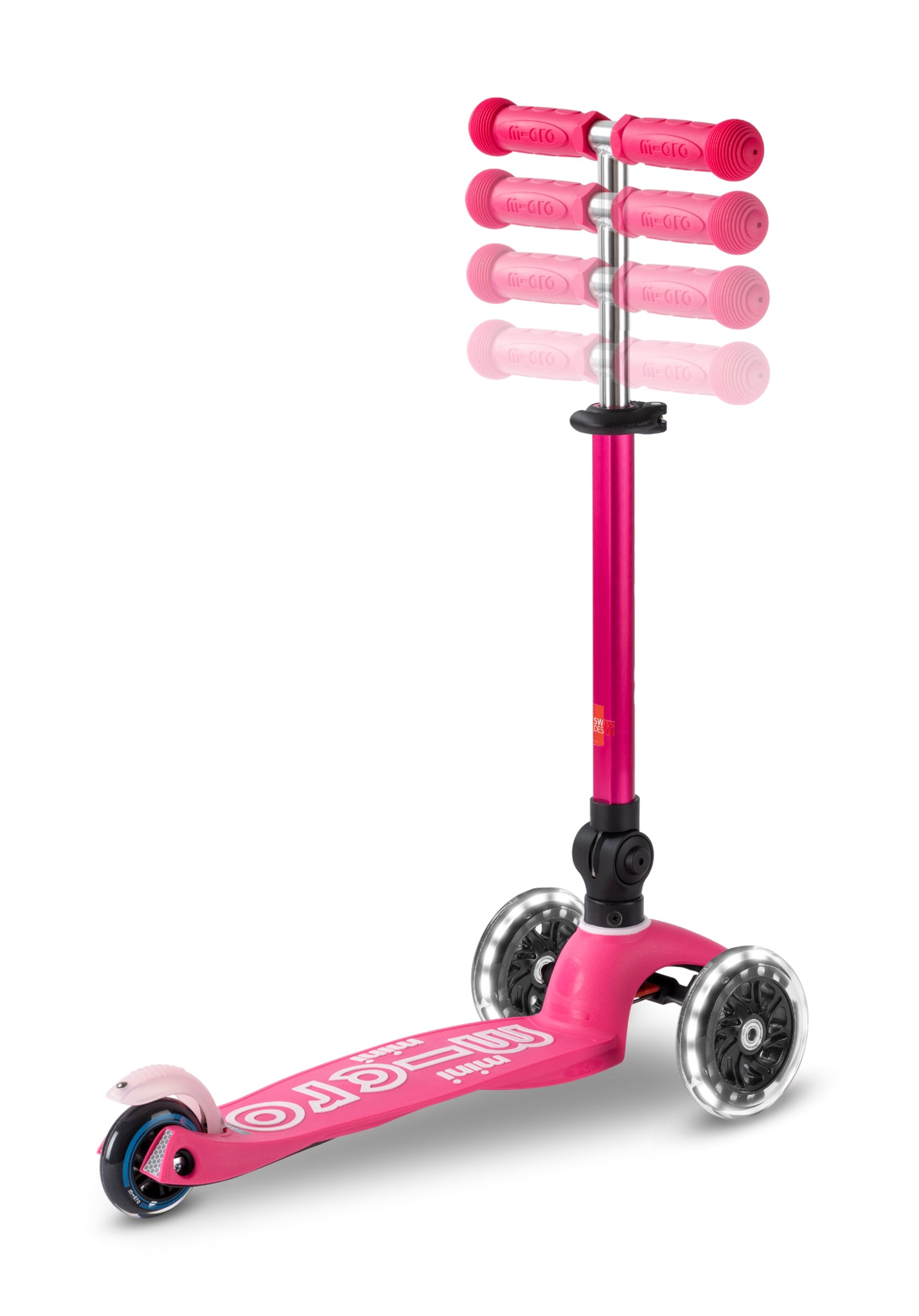 Micro Mini Inklapbaar LED Pink