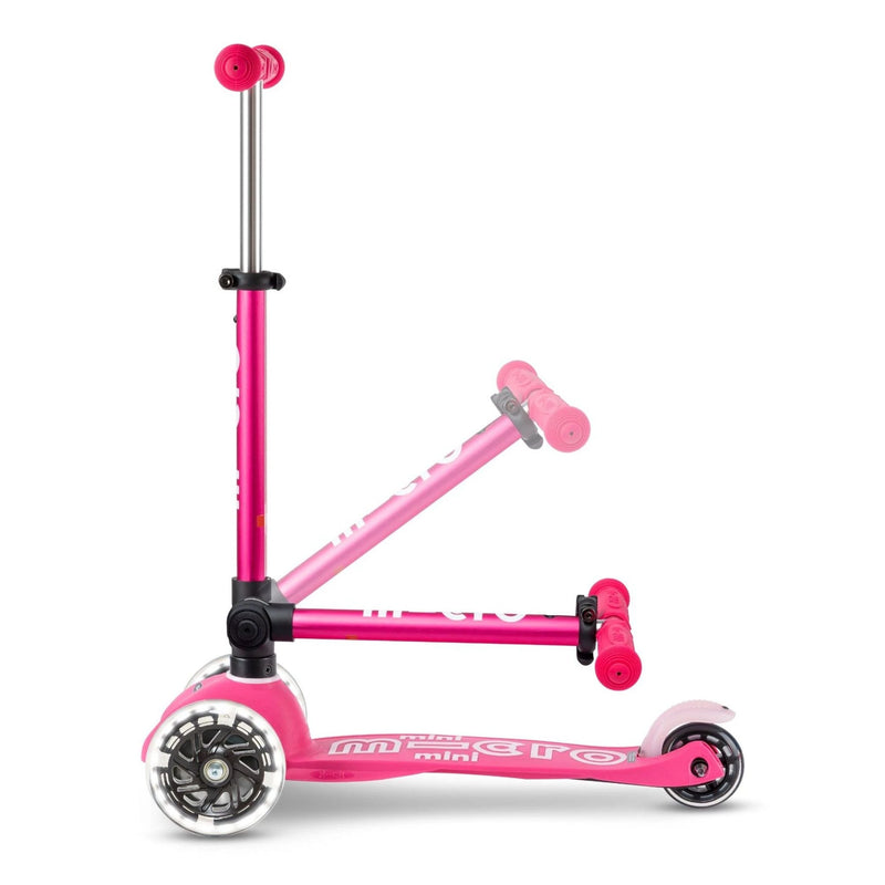 Micro Mini Inklapbaar LED Pink