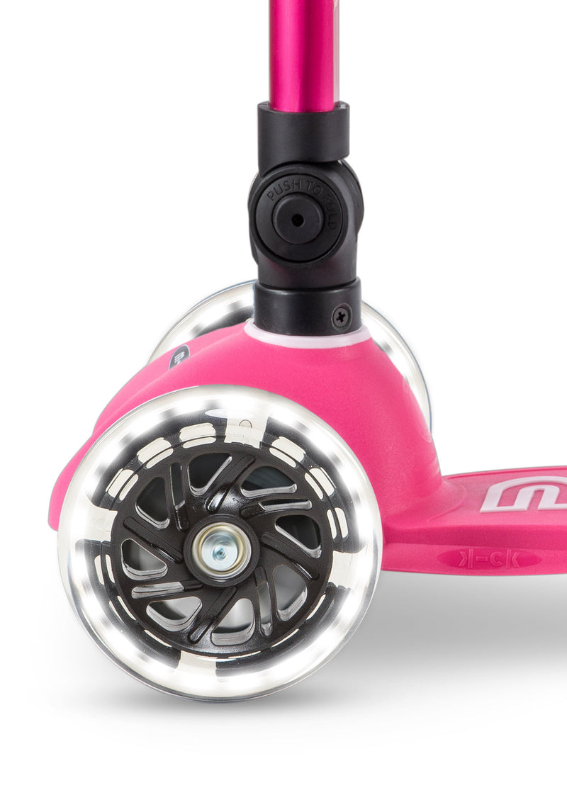 Micro Mini Inklapbaar LED Pink