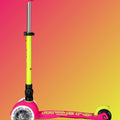 Micro Mini Deluxe LED inklapbaar Neon Roze Geel