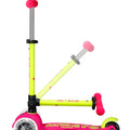 Micro Mini Deluxe LED inklapbaar Neon Roze Geel