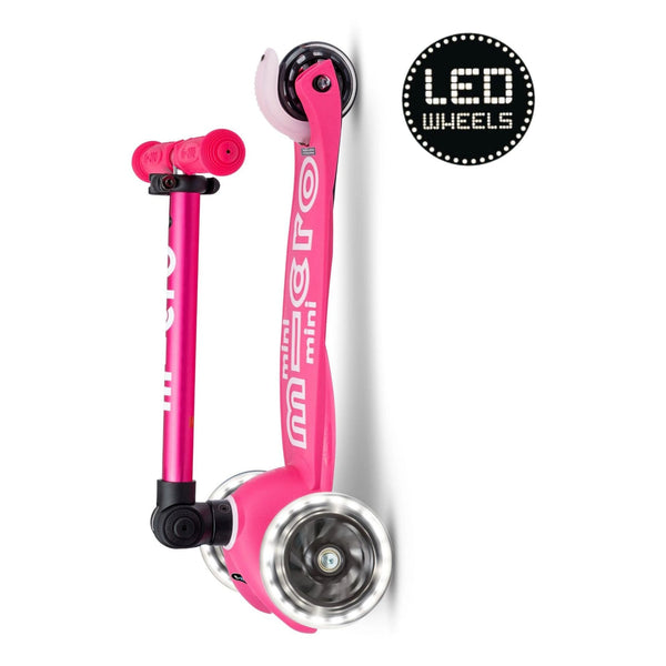 Micro Mini Inklapbaar LED Pink