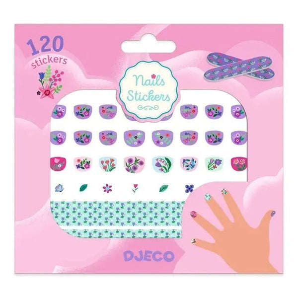 Nagelstickers Bloemen