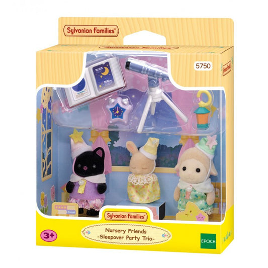 Nursery Friends Sleepover Party Trio