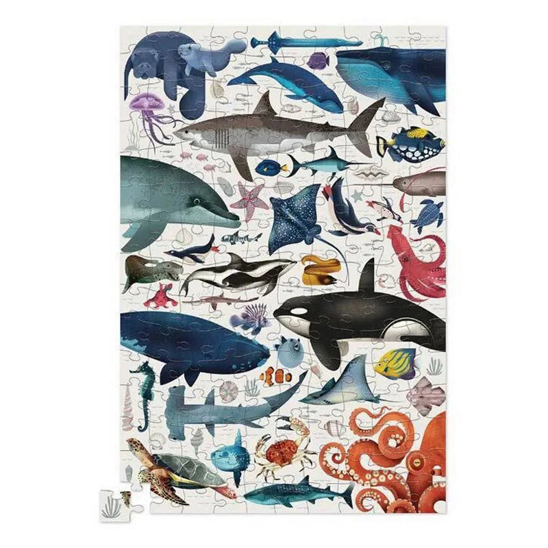 Puzzel in blik - Ocean Animals