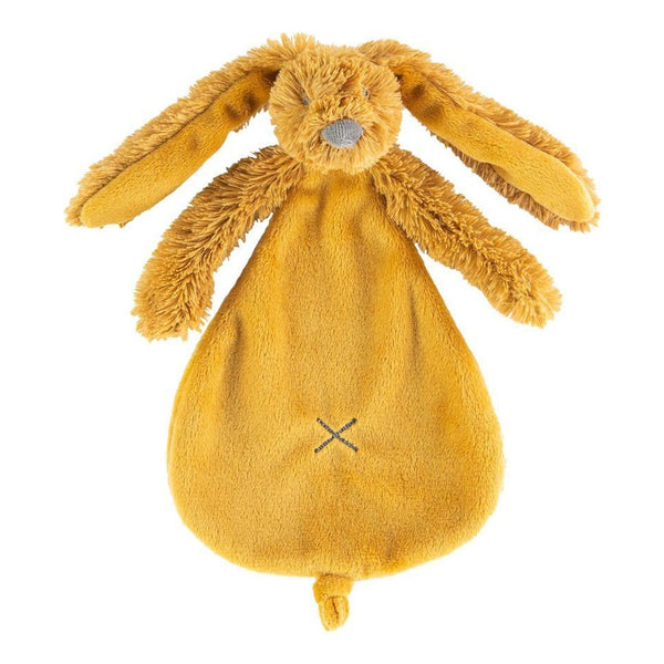 Knuffeldoekje Konijn Richie - Ochre