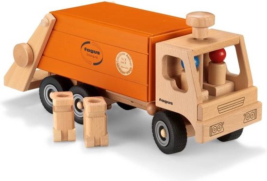 Oranje Vuilniswagen