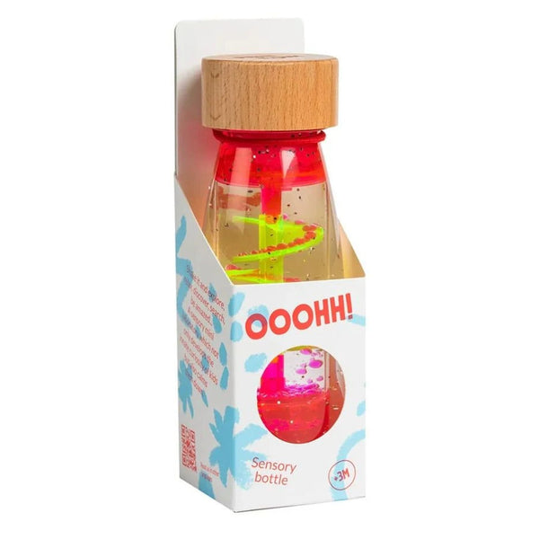 Sensorische Fles – Spiraal roze