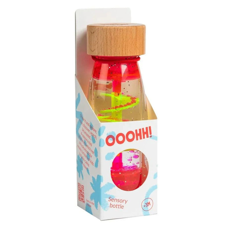 Sensorische Fles – Spiraal roze