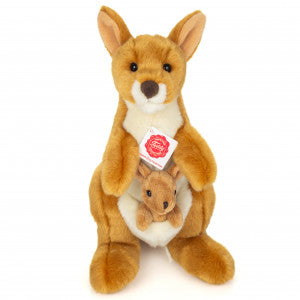 Knuffel Kangoeroe met baby