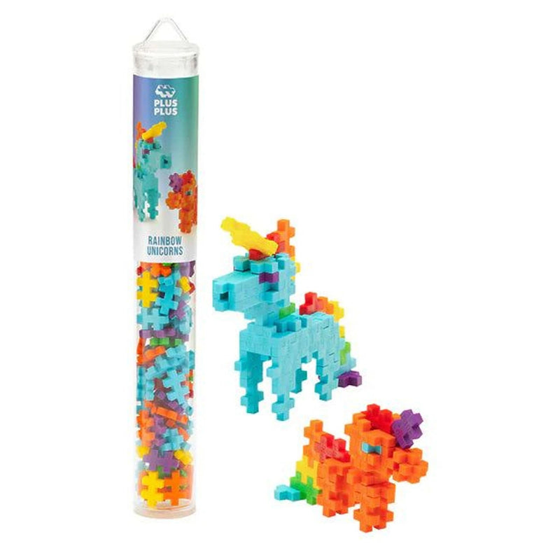 Puzzelkoker plusplus eenhoorns en draken 100 stukjes