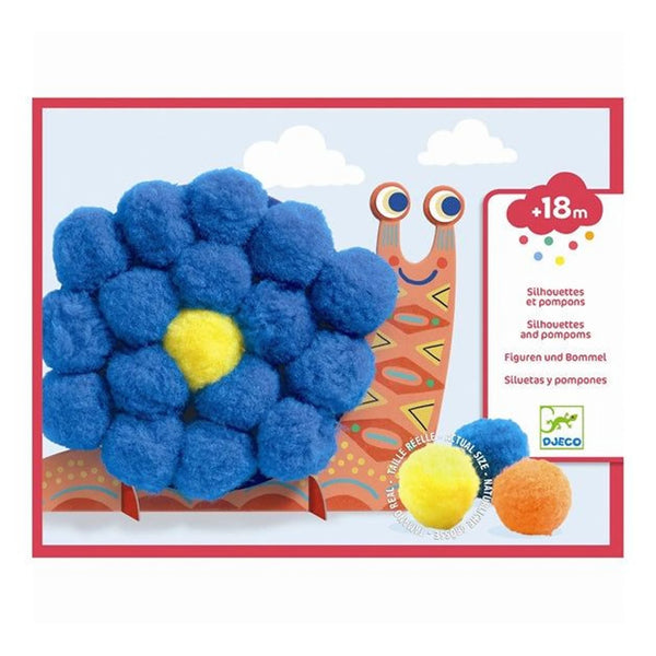 Knutselset Pompoms Dieren