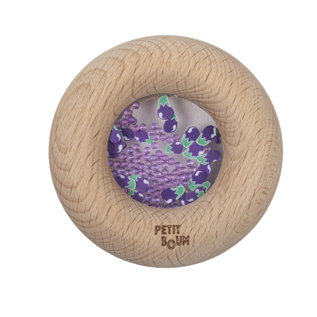 Sensorische Donut - Aubergine