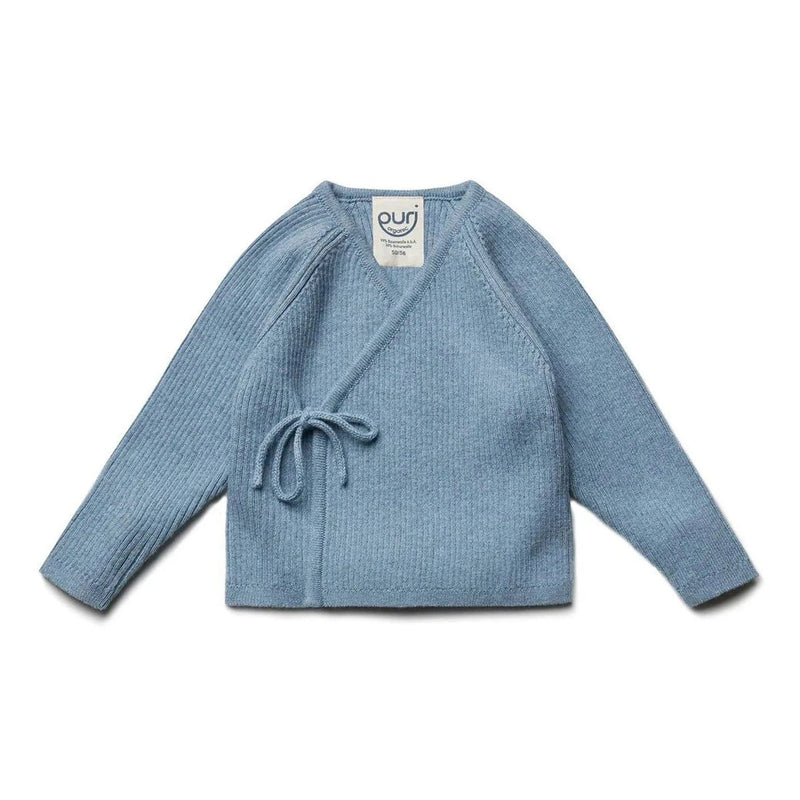 Kimono vestje van biologisch katoen  en wol