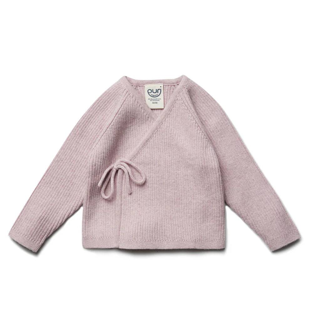 Kimono vestje van biologisch katoen  en wol