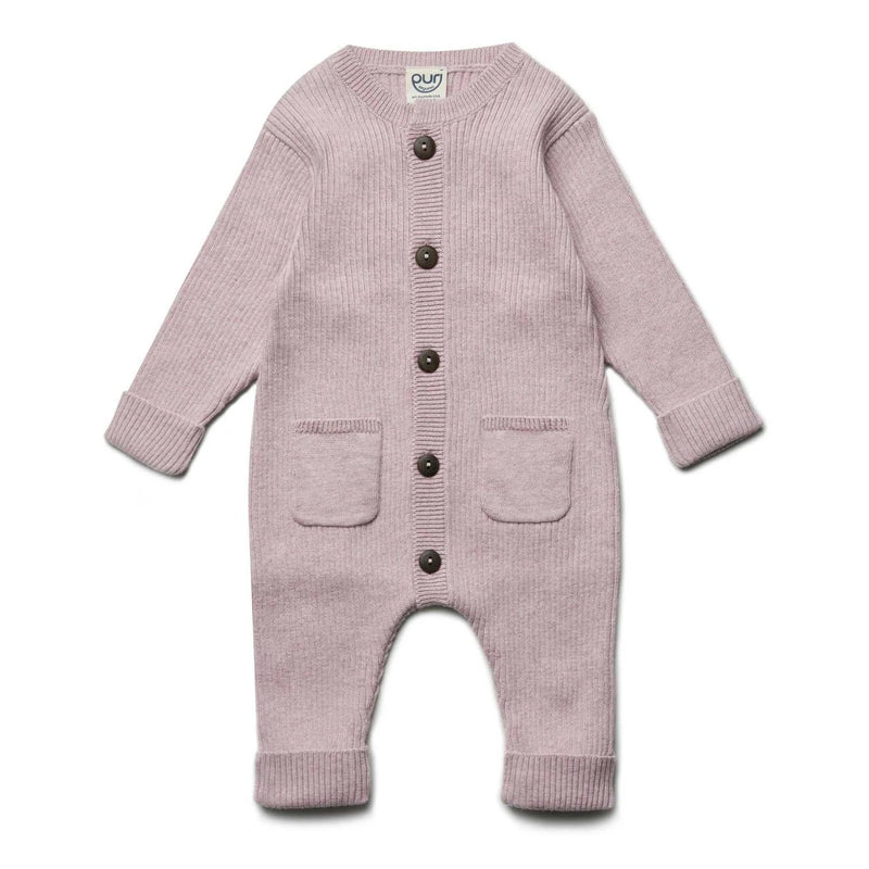Boxpakje met knoopjes - Roze
