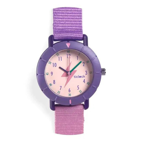 Horloge - Purple Flash