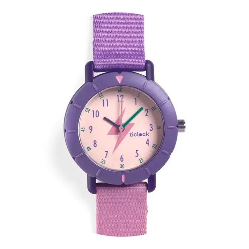 Horloge - Purple Flash