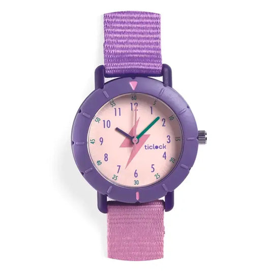 Horloge - Purple Flash