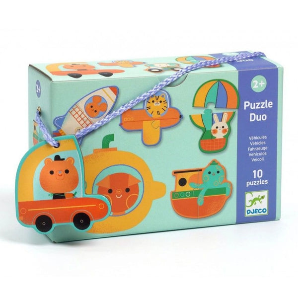 Puzzel DUO - Voertuigen