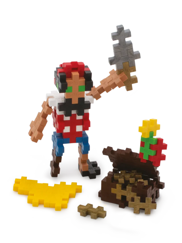 Puzzelkoker Piraat 100 stukjes