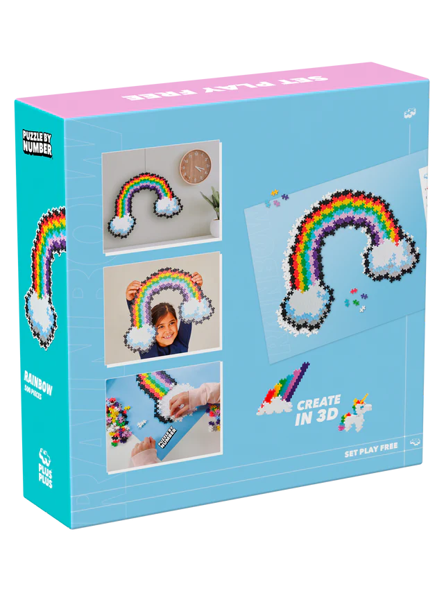 Puzzle by Number - Rainbow - 500 stuks