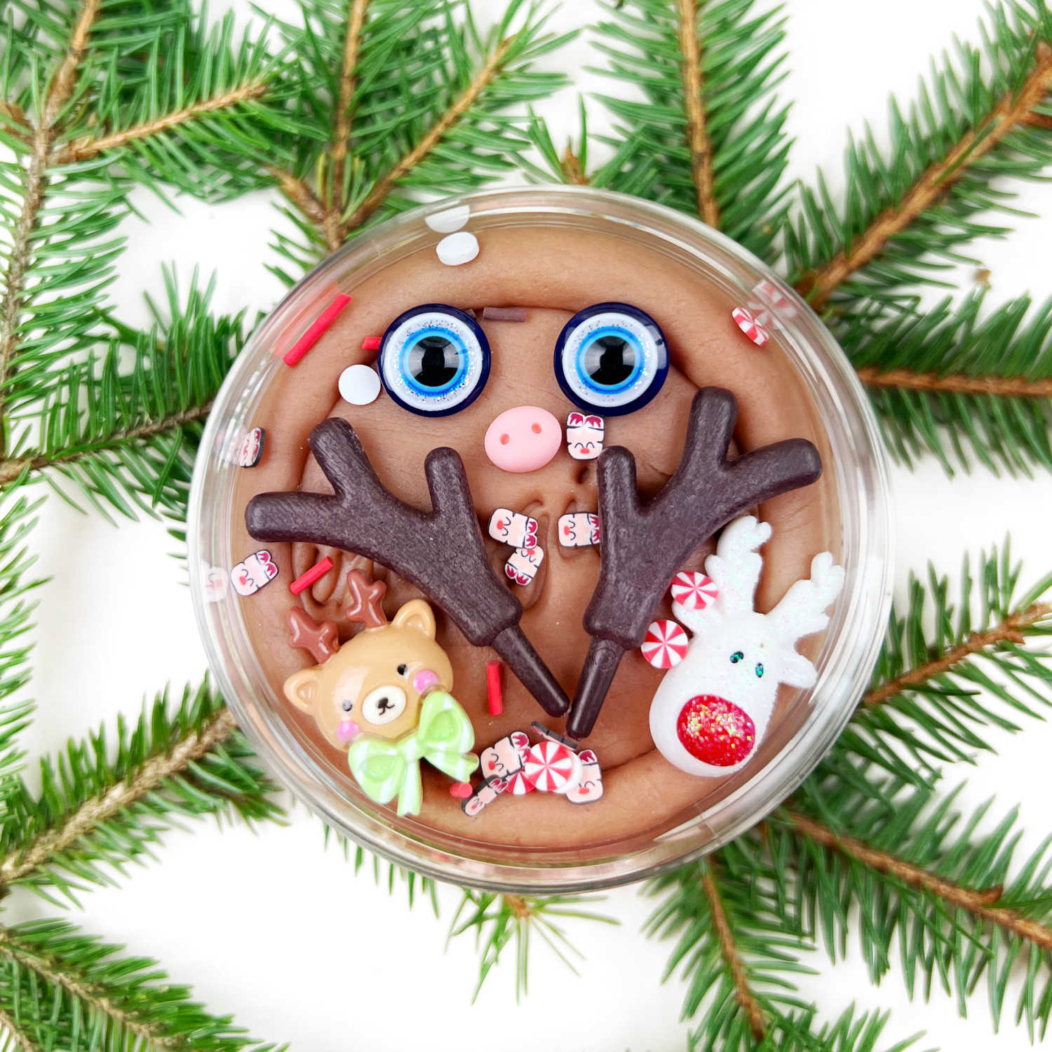 Build a Reindeer Surprise Pot